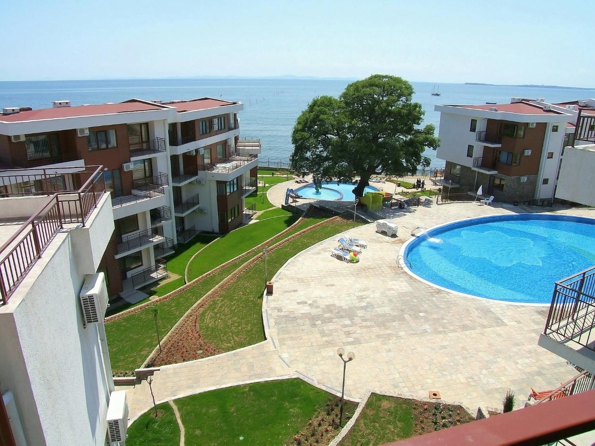 Messambria Beach Apartments Sveti Vlas Eksteriør billede