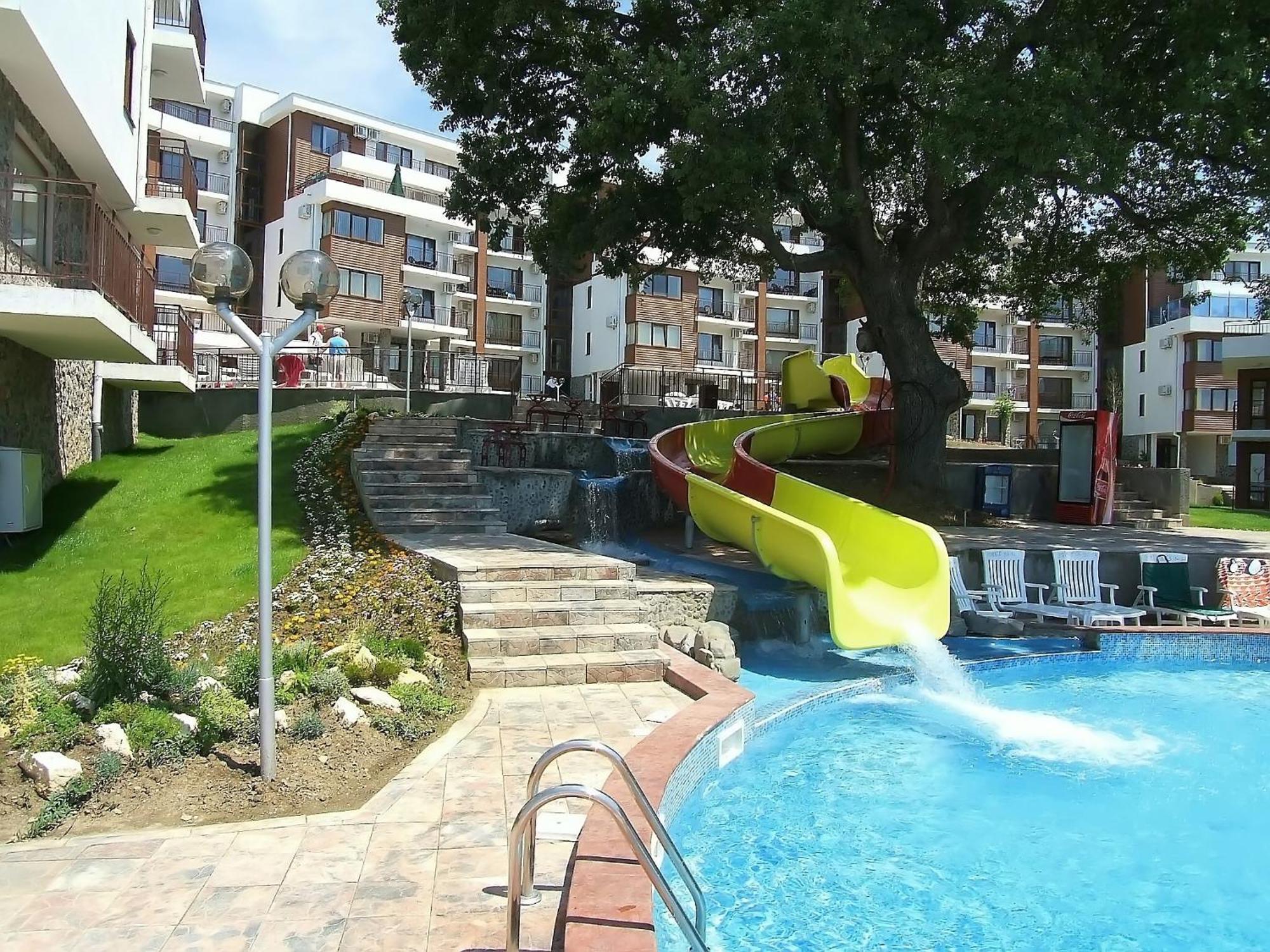 Messambria Beach Apartments Sveti Vlas Eksteriør billede